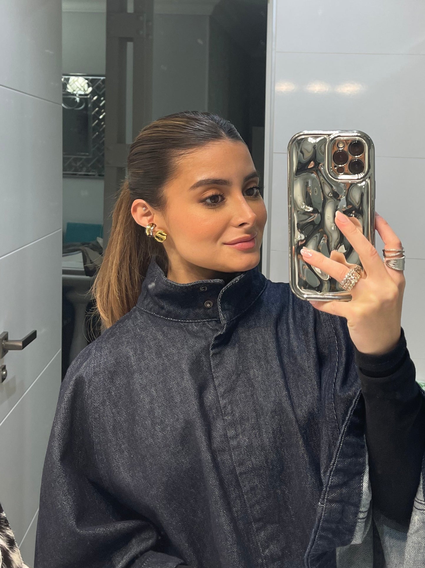 Triple Hoop Earcuffs
