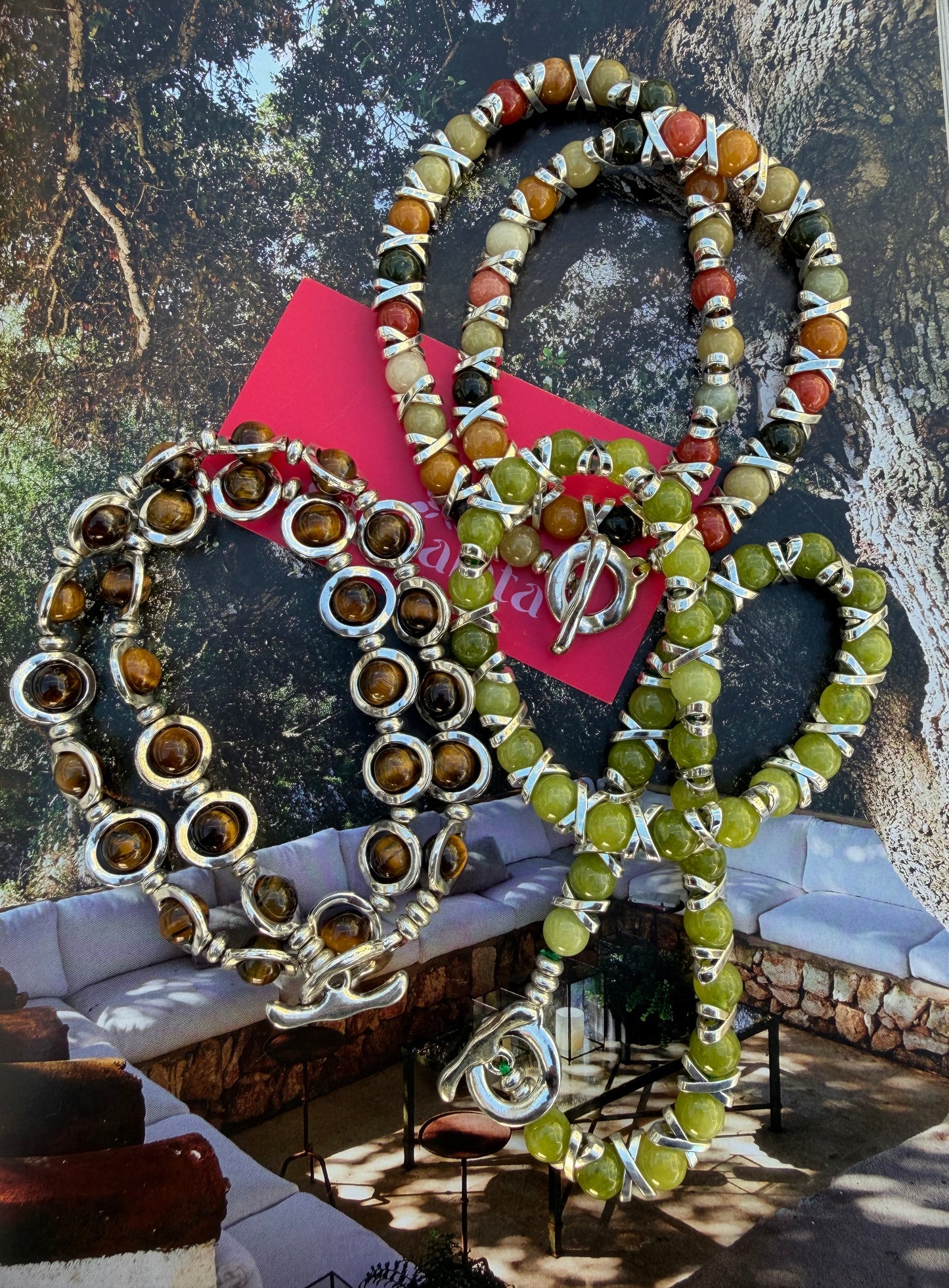 Ojo De Tigre Necklace
