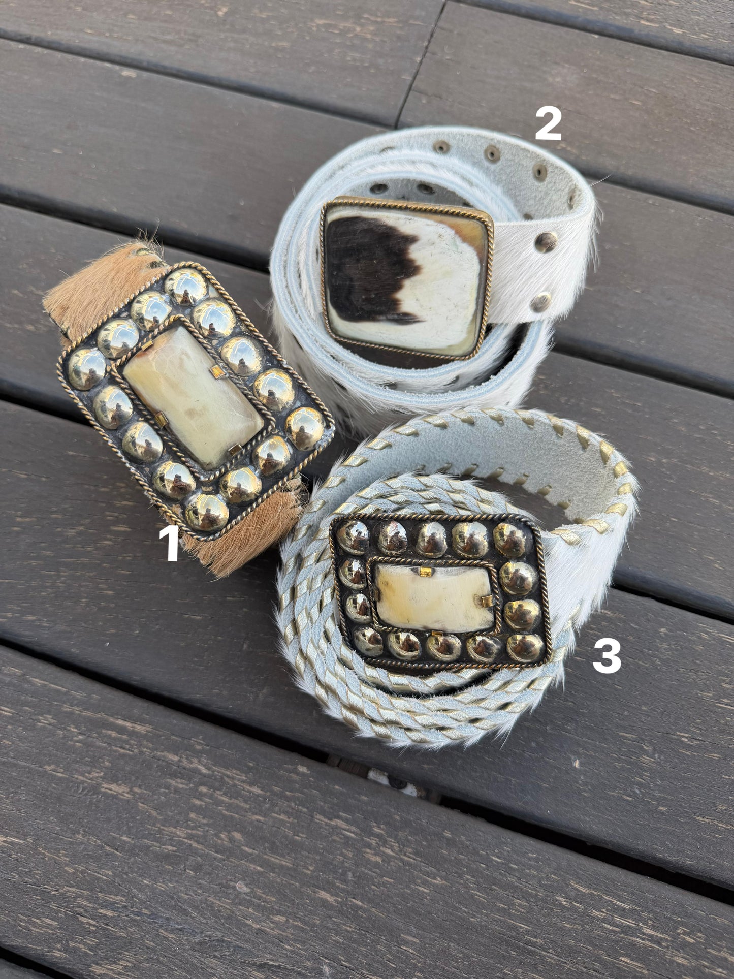 Square Cowboy Belt
