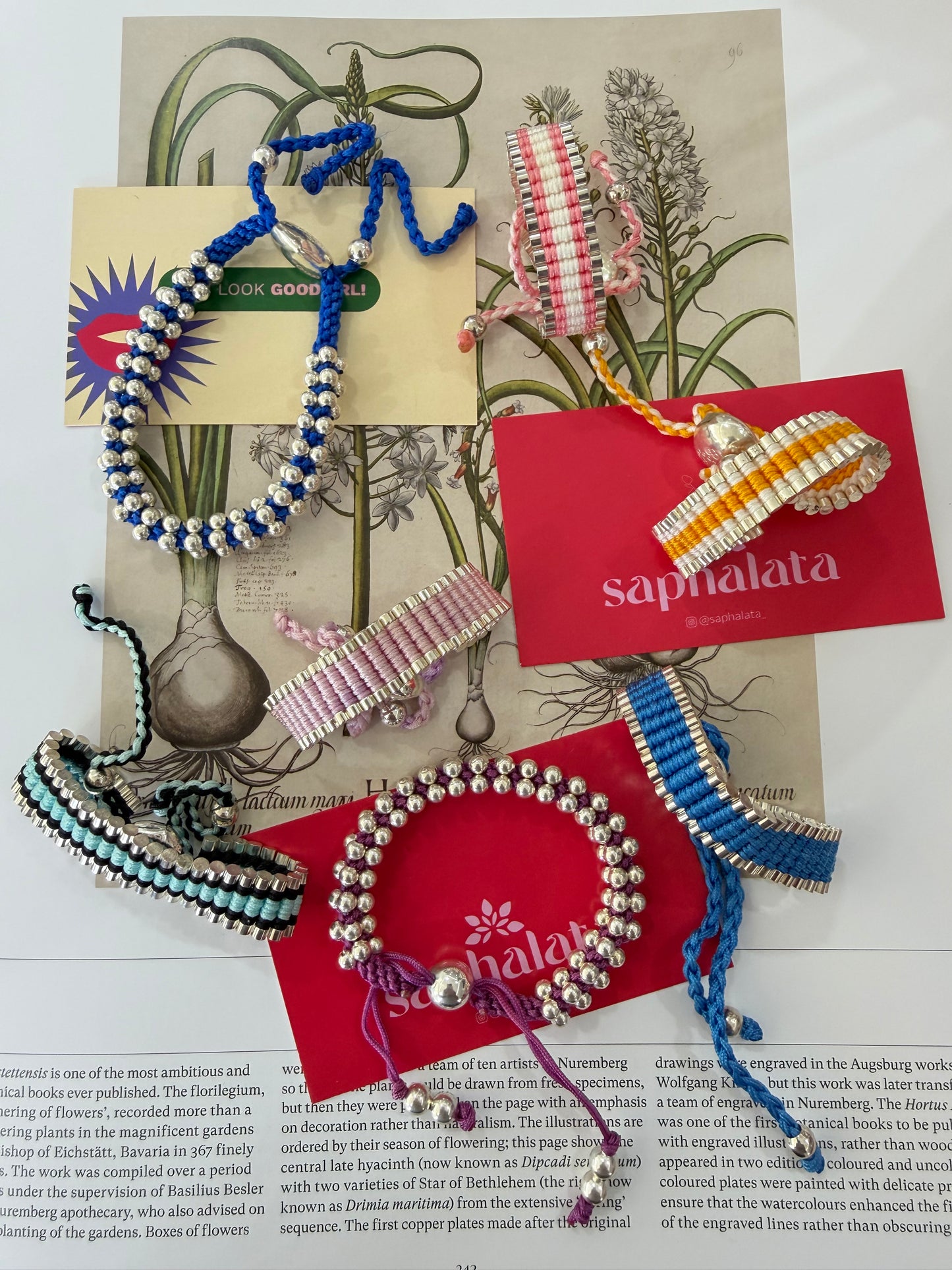 Colorful bracelets