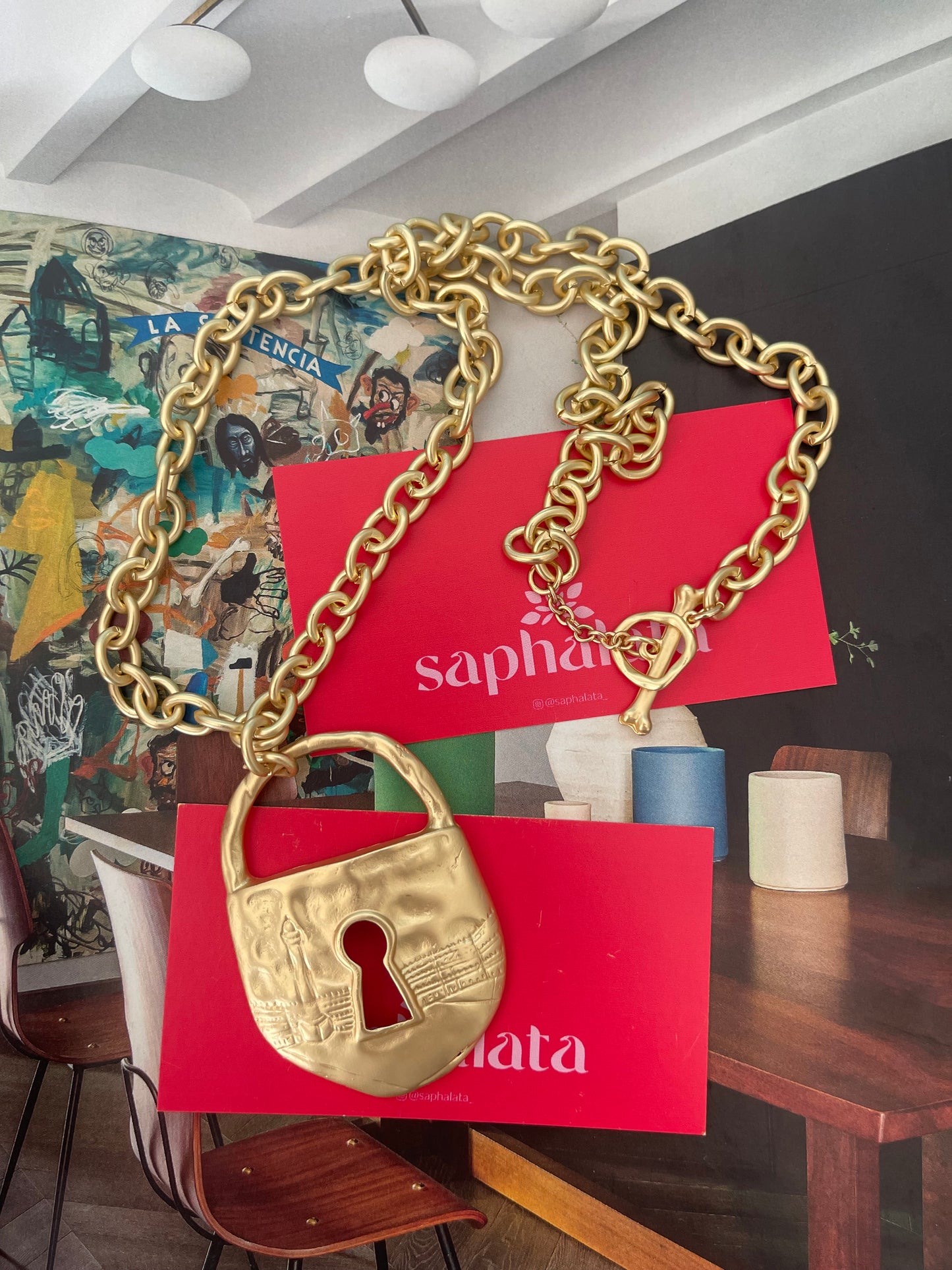 Lock & Key Necklace