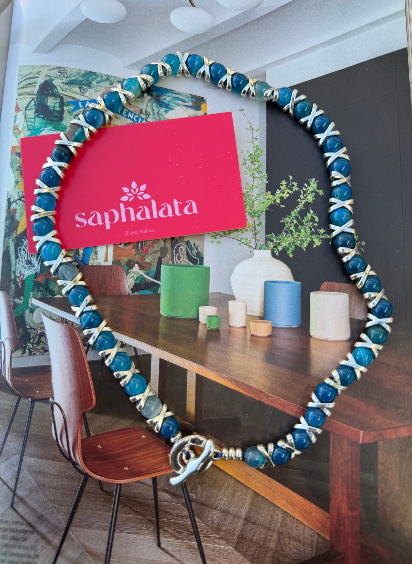 Blue Necklaces