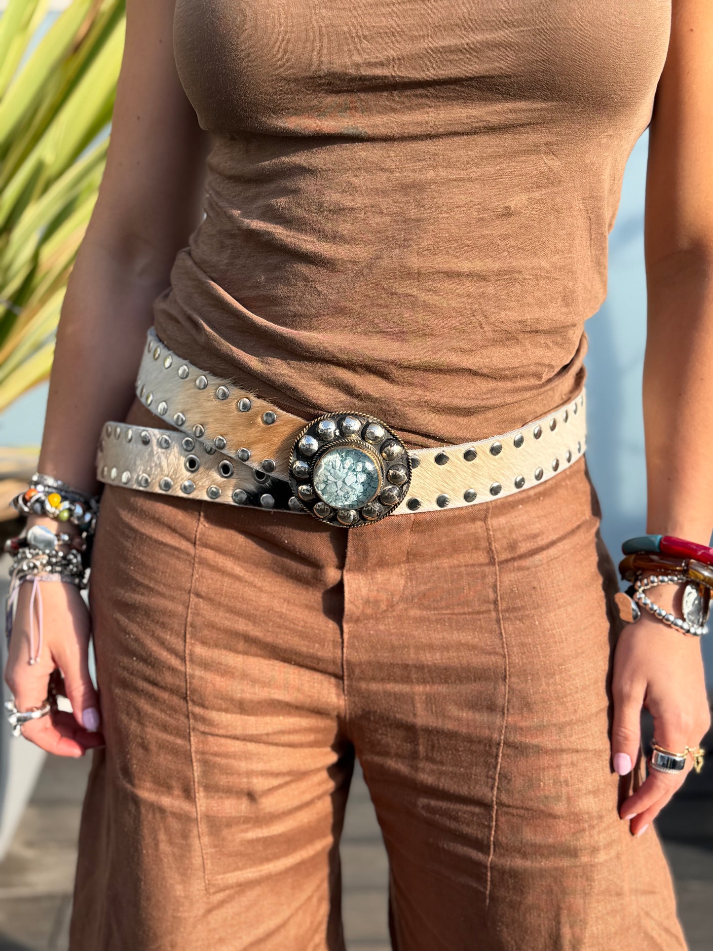 Round Cowboy Belt