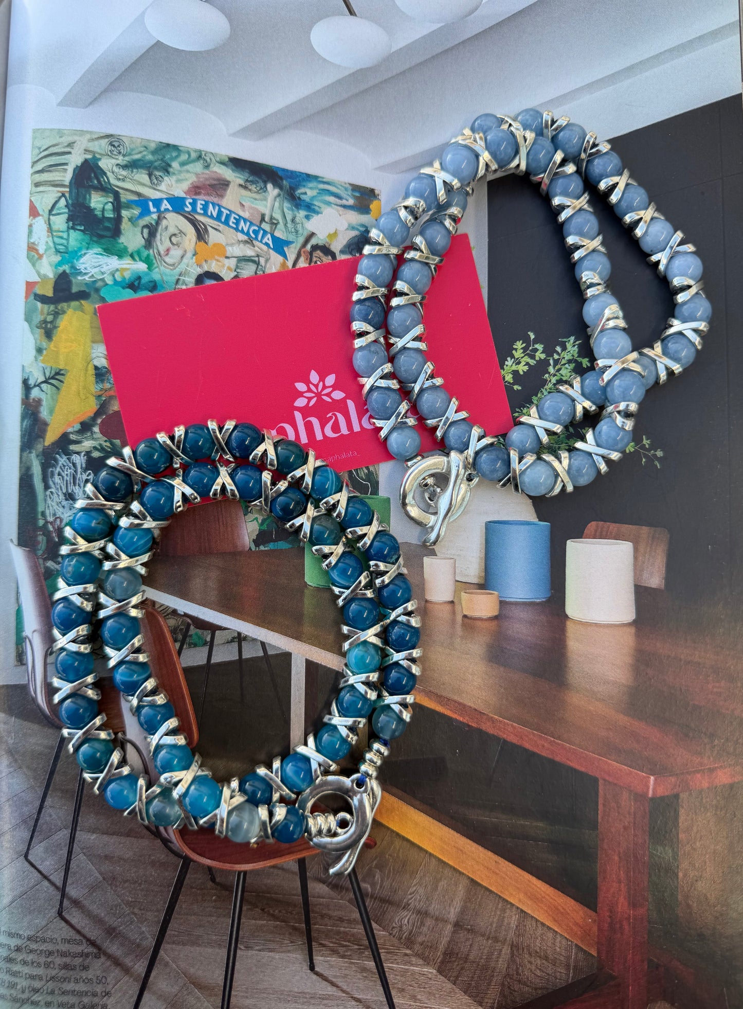Blue Necklaces