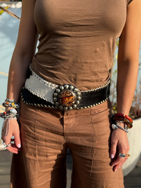 Big Round Cowboy Belt