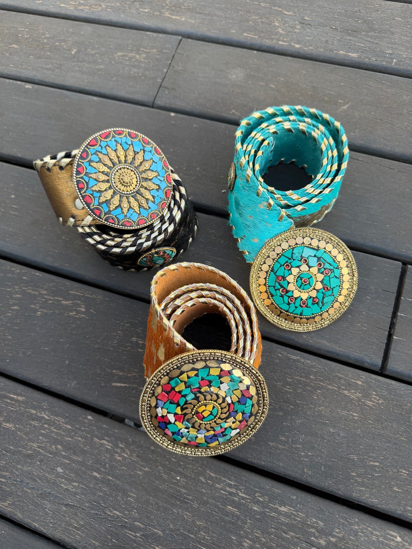 Colorful Boho Belt