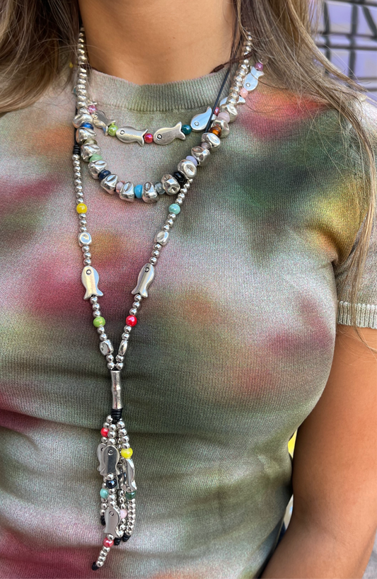 Colorful boho Necklace