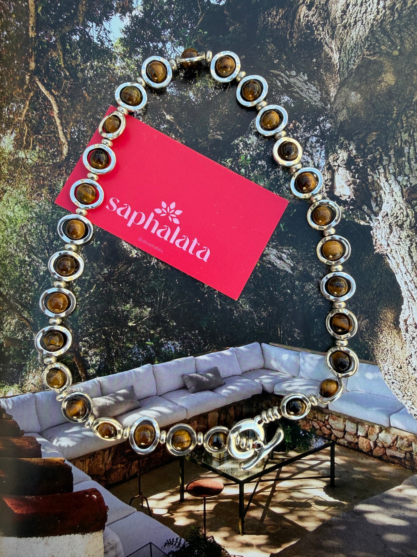 Ojo De Tigre Necklace