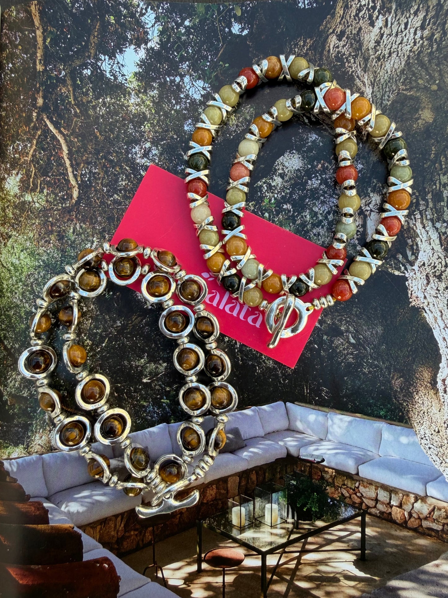 Ojo De Tigre Necklace
