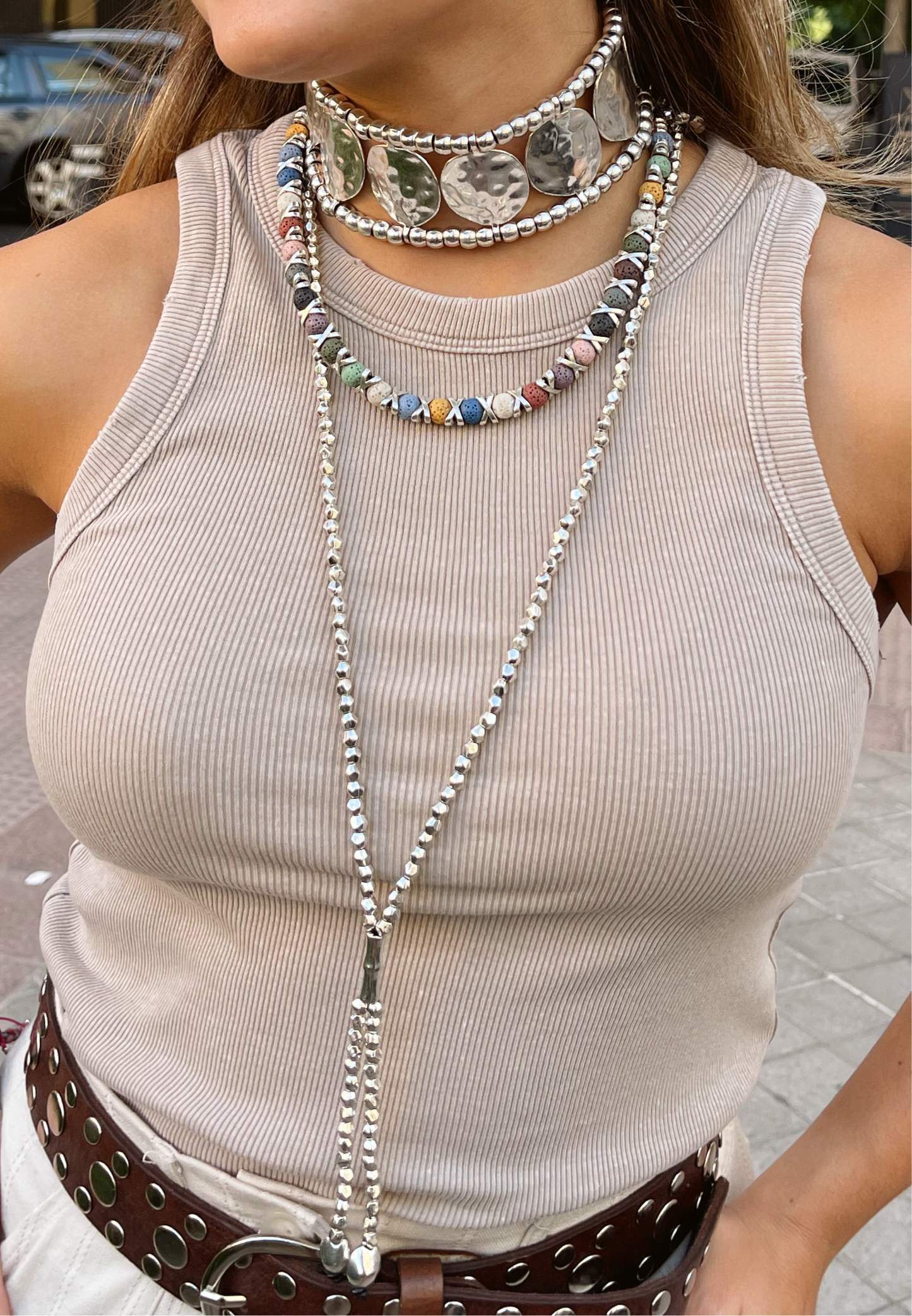 Piedras Volvanicas Necklace