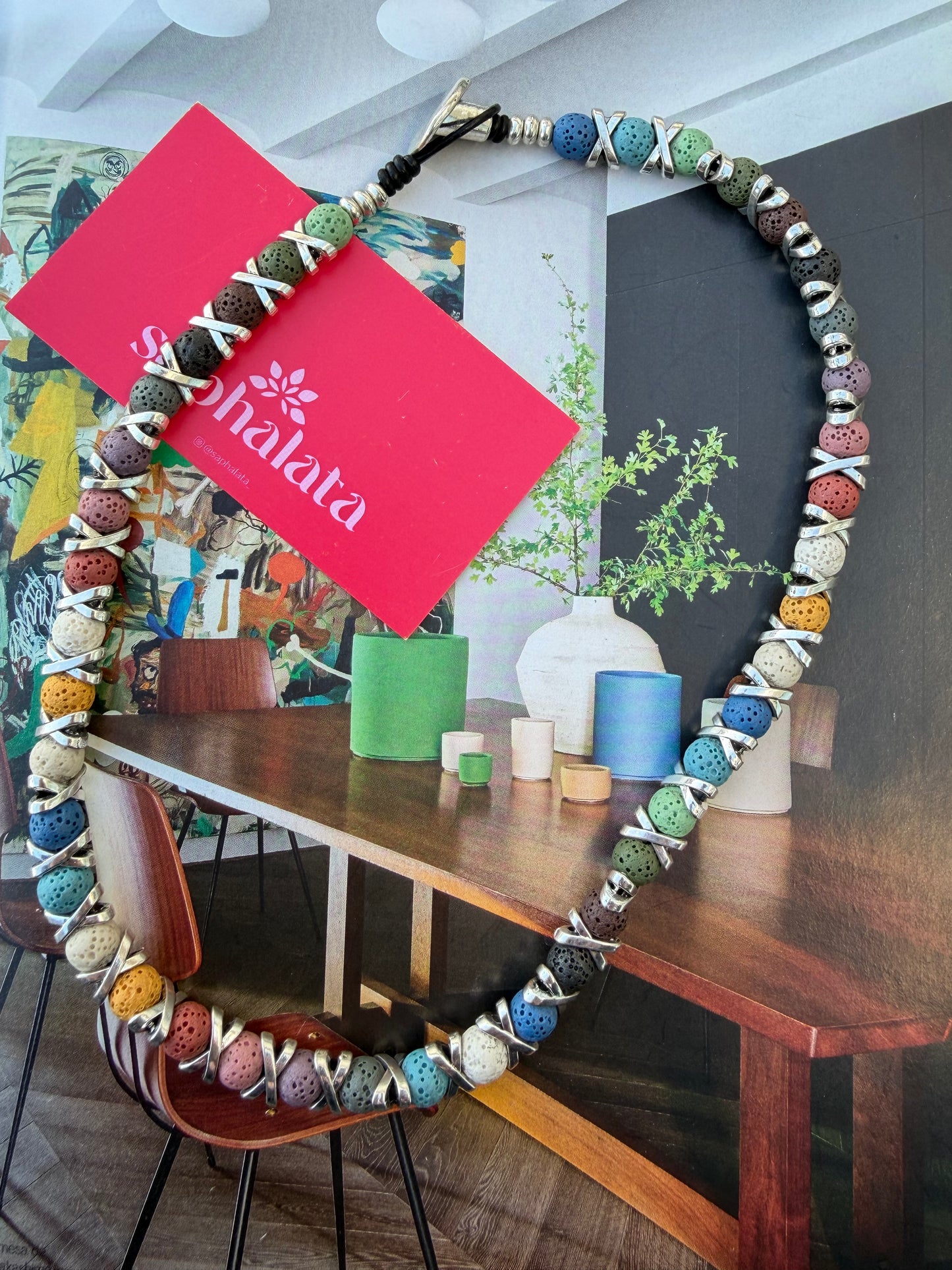 Piedras Volvanicas Necklace