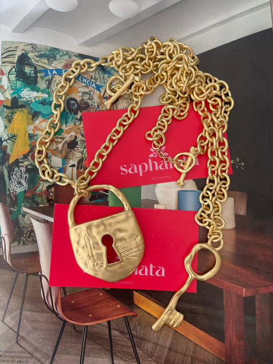 Lock & Key Necklace
