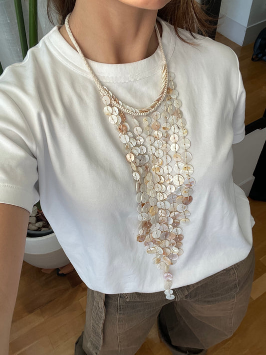 Shell Tassel Necklace