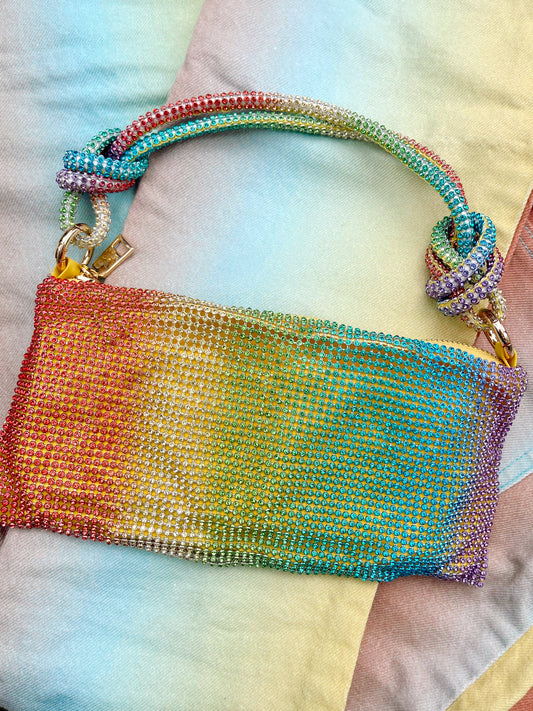 Shining rainbow bag